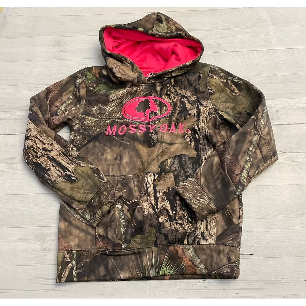 Mossy oak girls camo hooded sweatshirt‎ 14/16